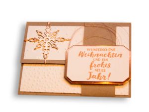 Gutscheinverpackung Weihnachten